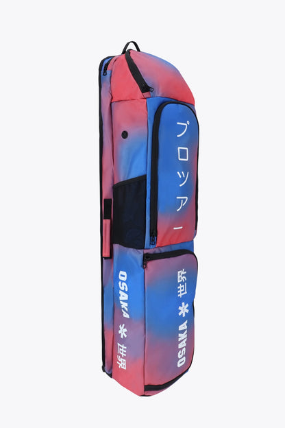 Osaka Hockey Stickbag Sports Large | Princess Blue-Cayenne Red - Gradiant