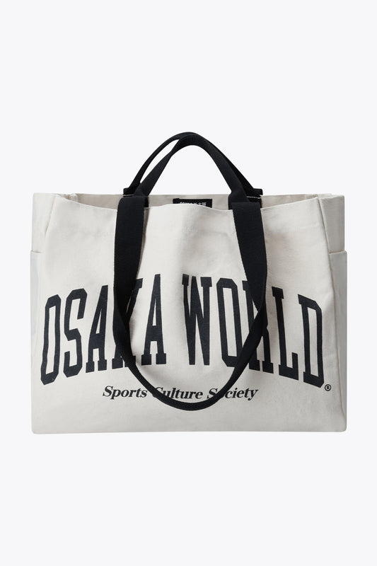 Osaka Cotton Tote Bag | Natural Raw