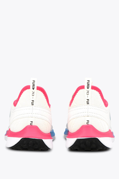 Osaka Kids Footwear Furo Play | White-Retro Blue-Raspberry