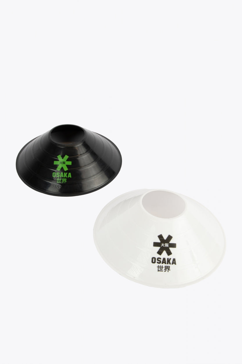 Osaka Hockey Cones (40 pieces) | Black-White