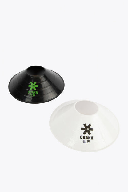 Osaka Hockey Cones (40 pieces) | Black-White
