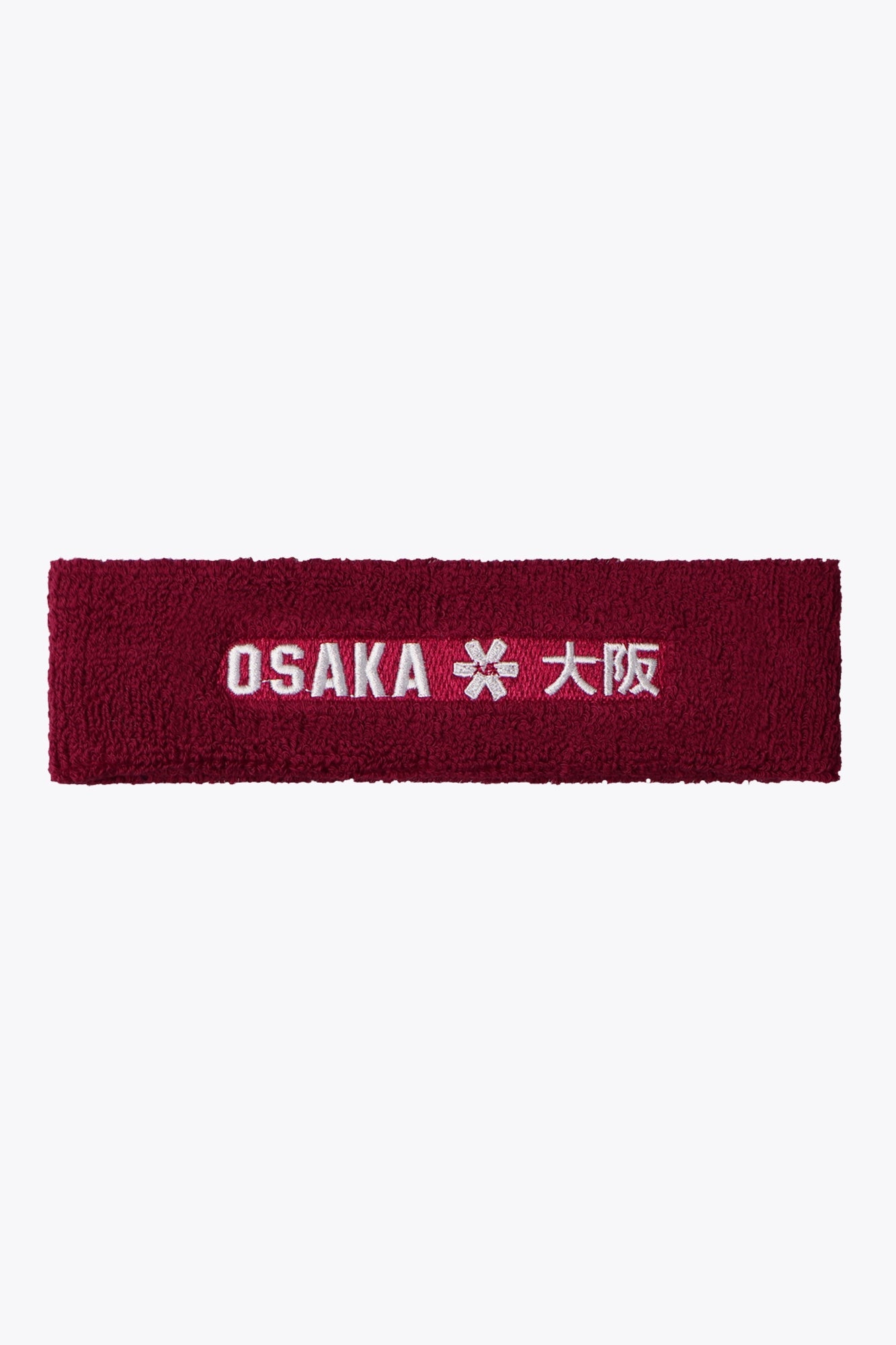Osaka Sweatband | Cherry Lacquer