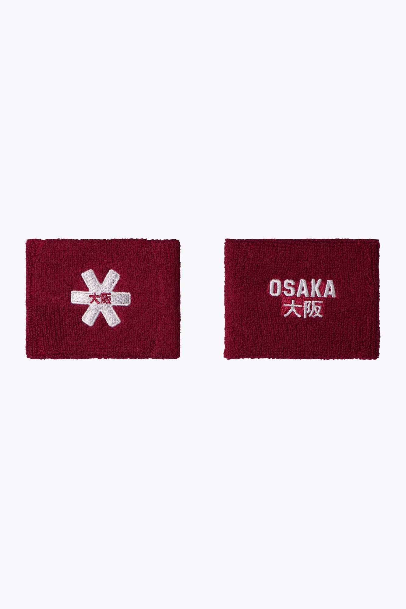 Osaka Sweatband Wrists | Cherry Lacquer