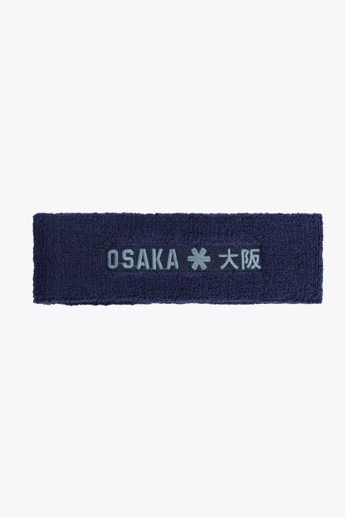 Osaka Sweatband Hair | Navy Peony