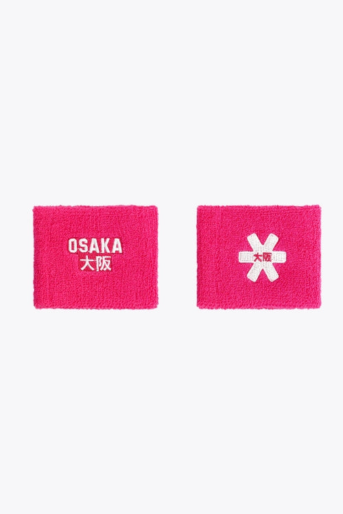 Osaka Sweatband Wrist | Electric Fuchsia
