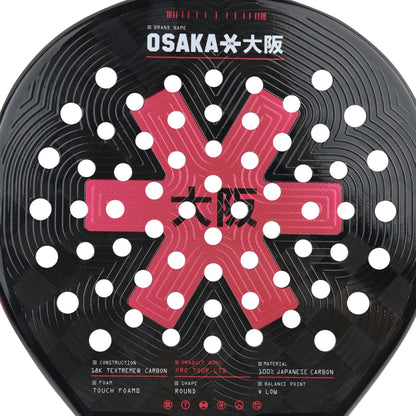 Osaka Pro Tour Ltd Padel Racket - Control | Pompeian Red