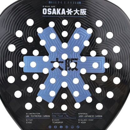 Osaka Pro Tour Ltd Padel Racket - Power | Silver Lake Blue