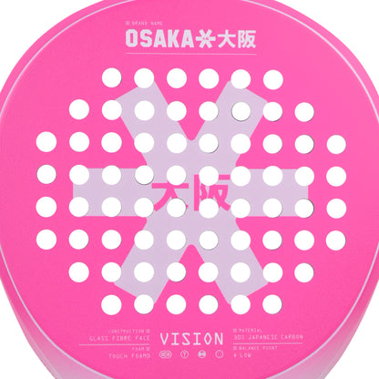 Osaka Vision Padel Racket - Control | Electric Fuchsia