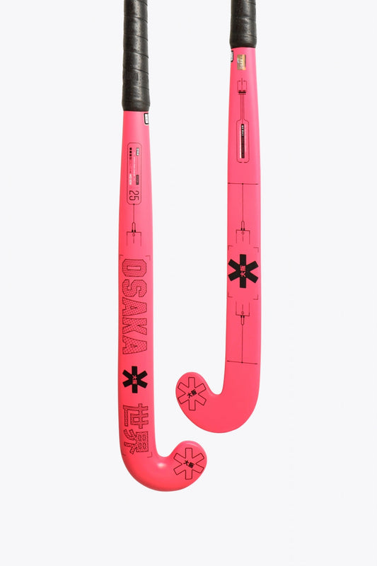 Osaka Field Hockey Stick Vision 25 - Mid Bow | Orchid Pink