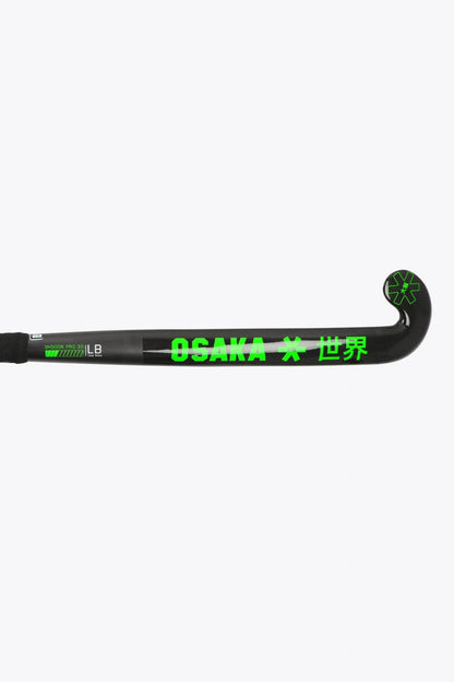 Osaka Indoor Hockey Stick Pro Tour 30 2.0 - Low Bow | Iconic Black