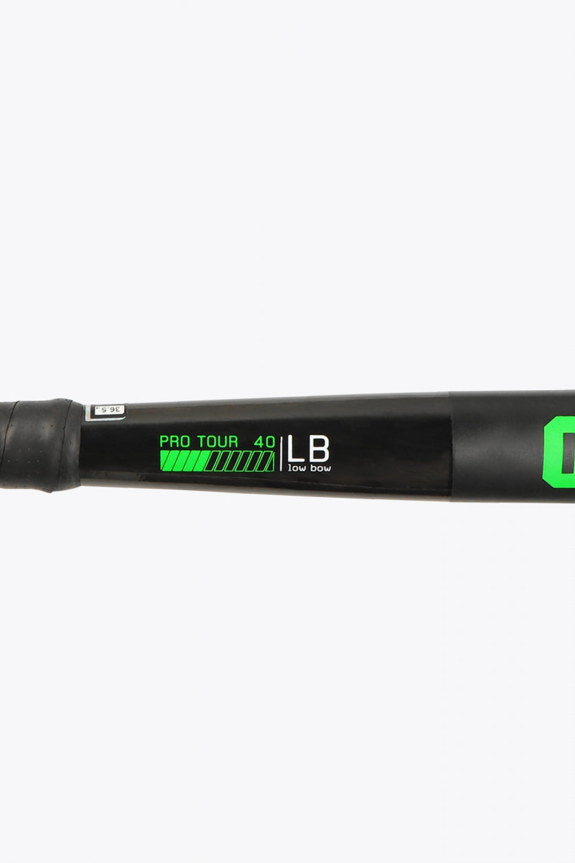 Osaka Field Hockey Stick Pro Tour 40 2.0 - Low Bow | Iconic Black