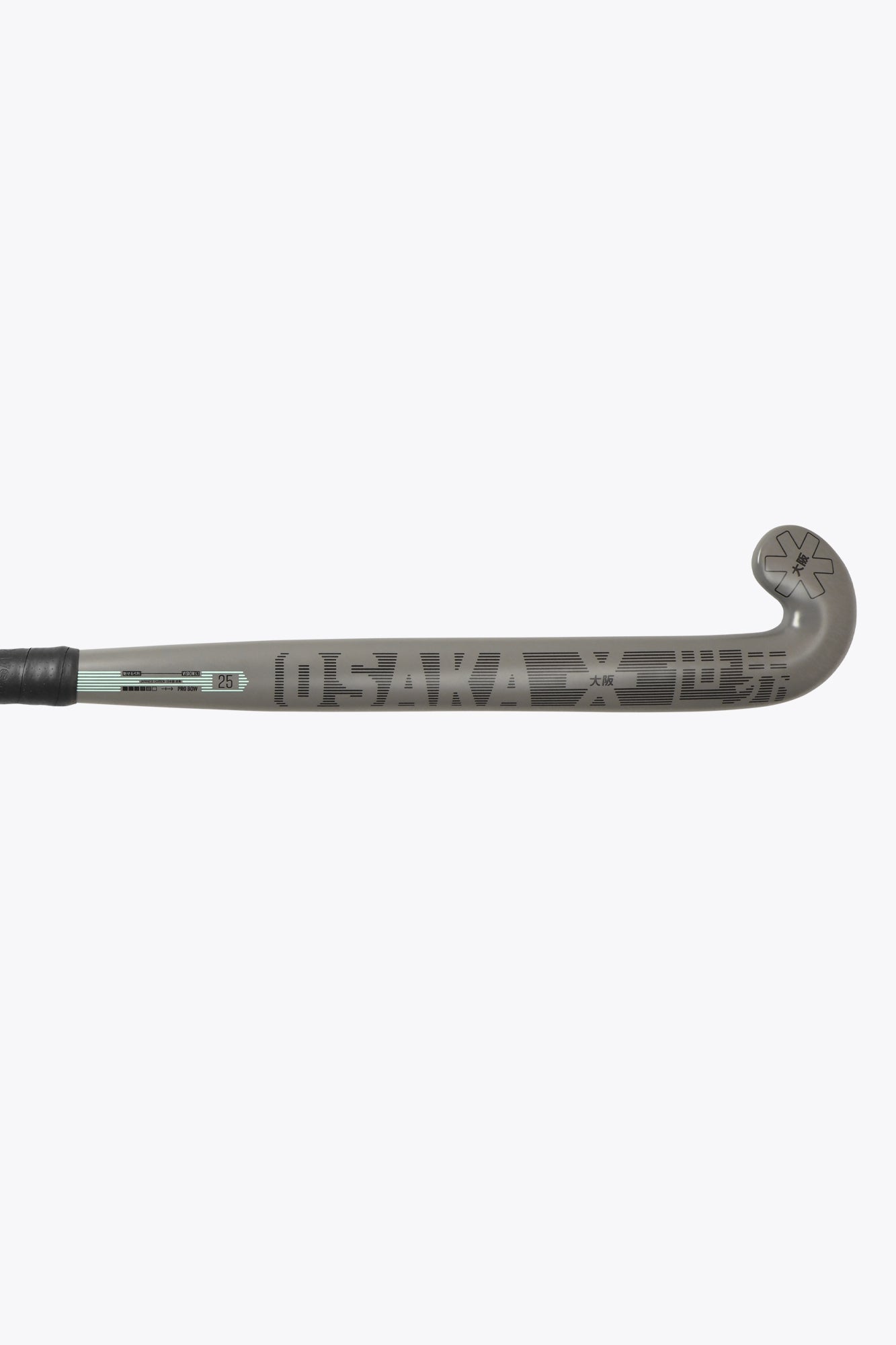 Osaka Field Hockey Stick Vision 25 - Pro Bow | Cool Grey