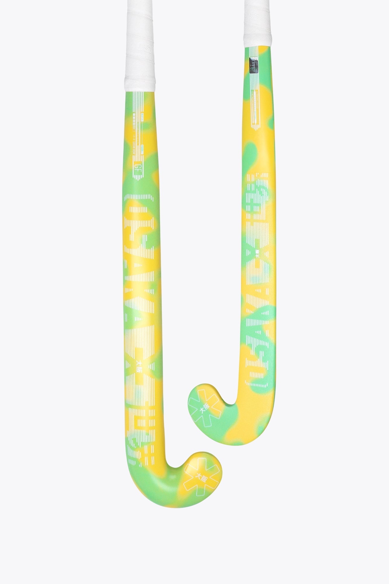 Osaka Field Hockey Stick Vision GF - Grow Bow | Tender Lemon-Cascade - Design