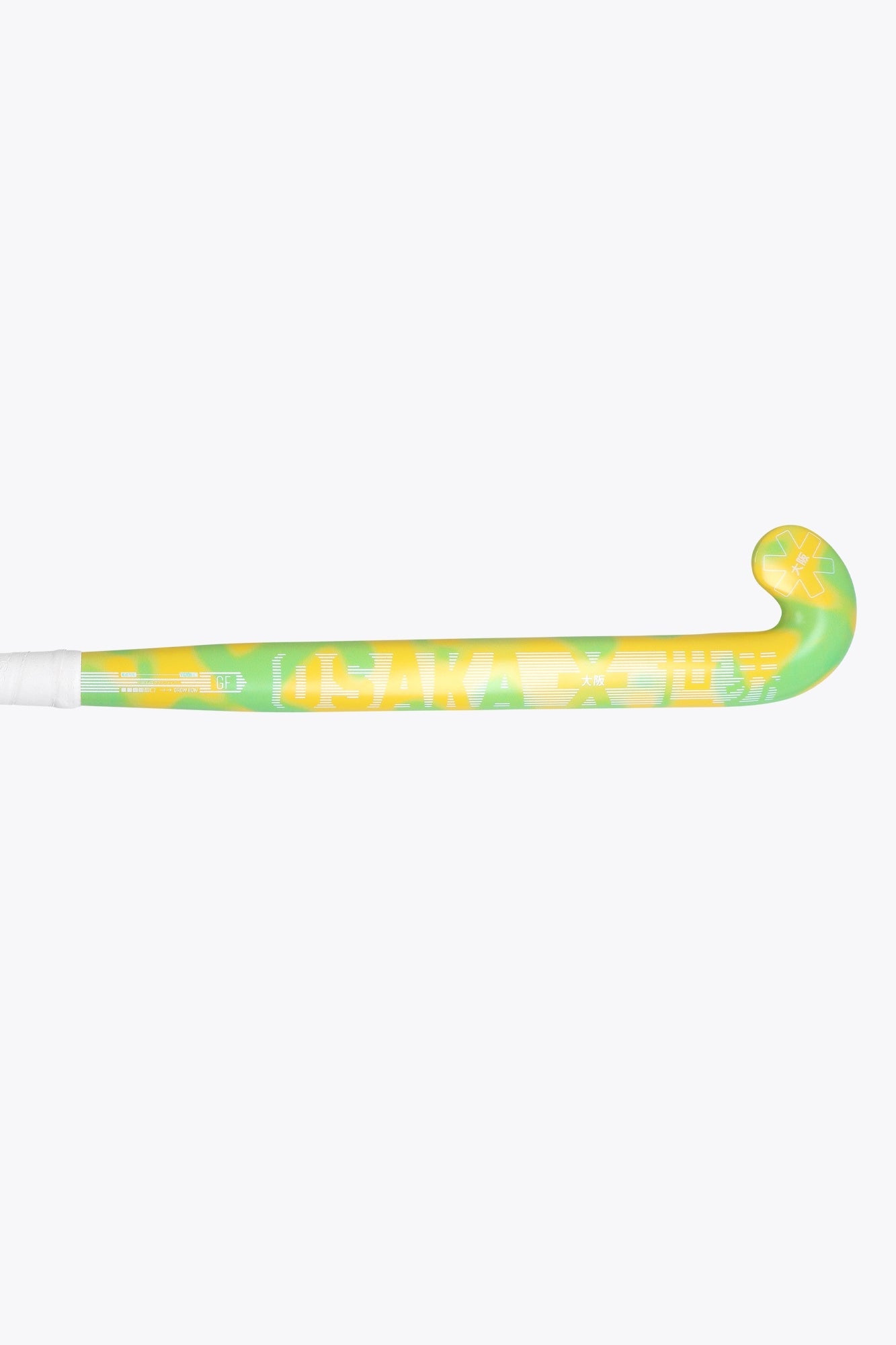 Osaka Field Hockey Stick Vision GF - Grow Bow | Tender Lemon-Cascade - Design
