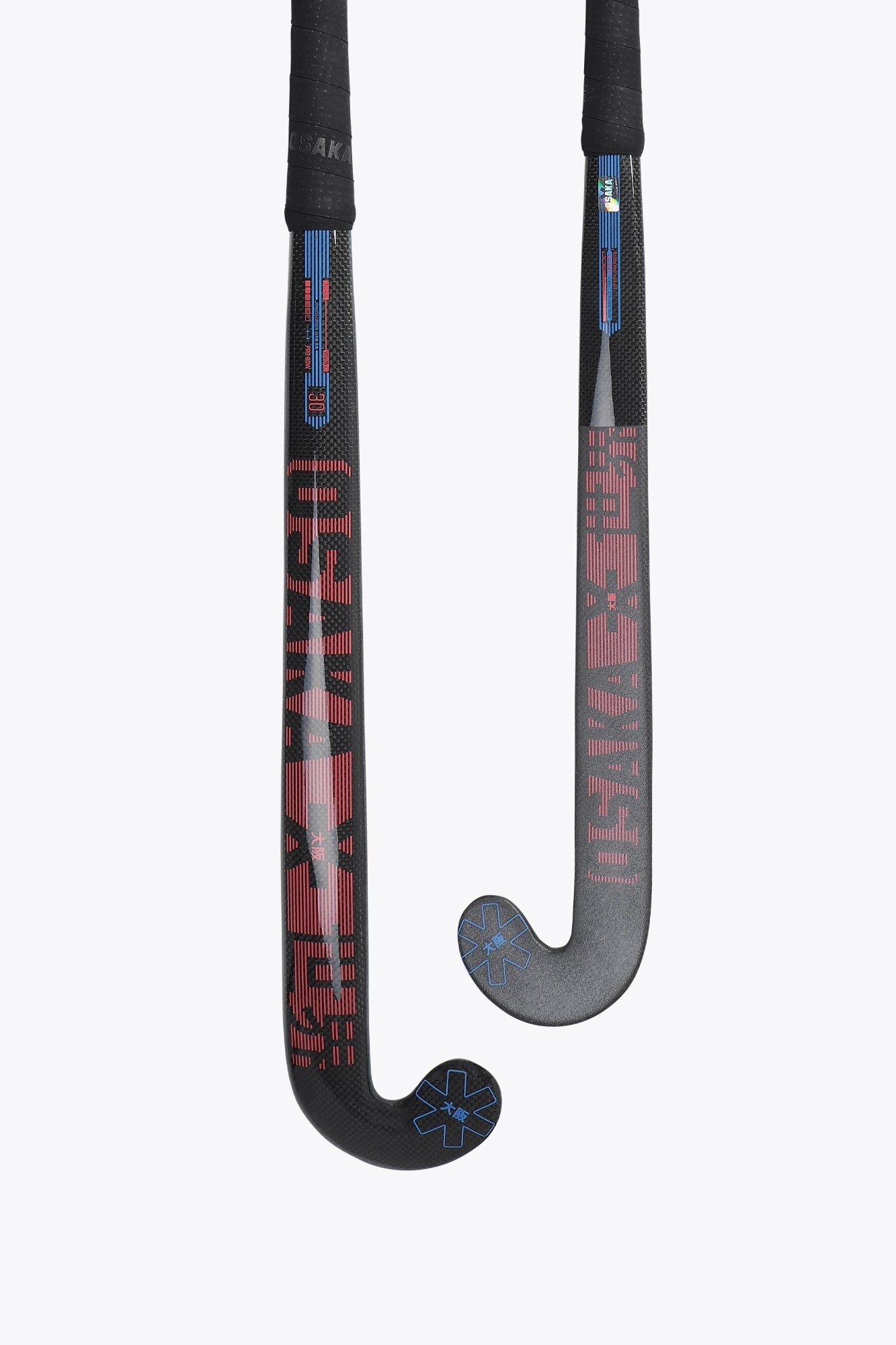 Osaka Indoor Hockey Stick Vision 30 - Pro Bow X | Cayenne Red