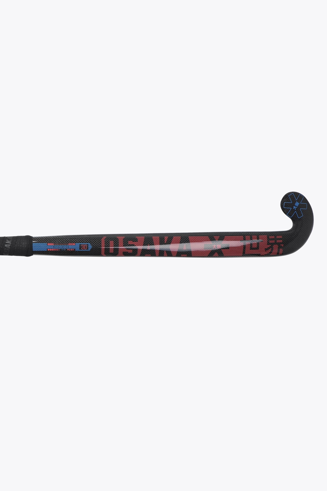 Osaka Indoor Hockey Stick Vision 30 - Pro Bow X | Cayenne Red