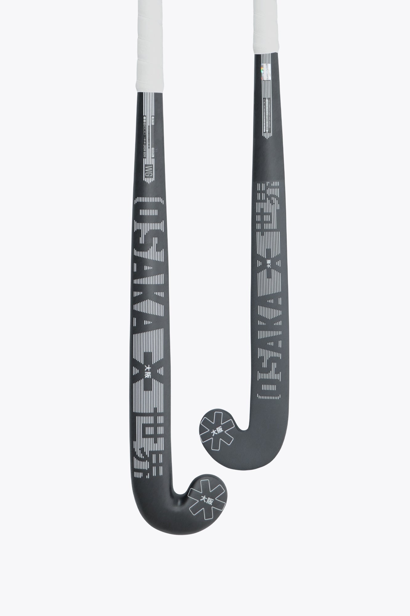 Osaka Field Hockey Stick Vision WG - Grow Bow | Grey-White
