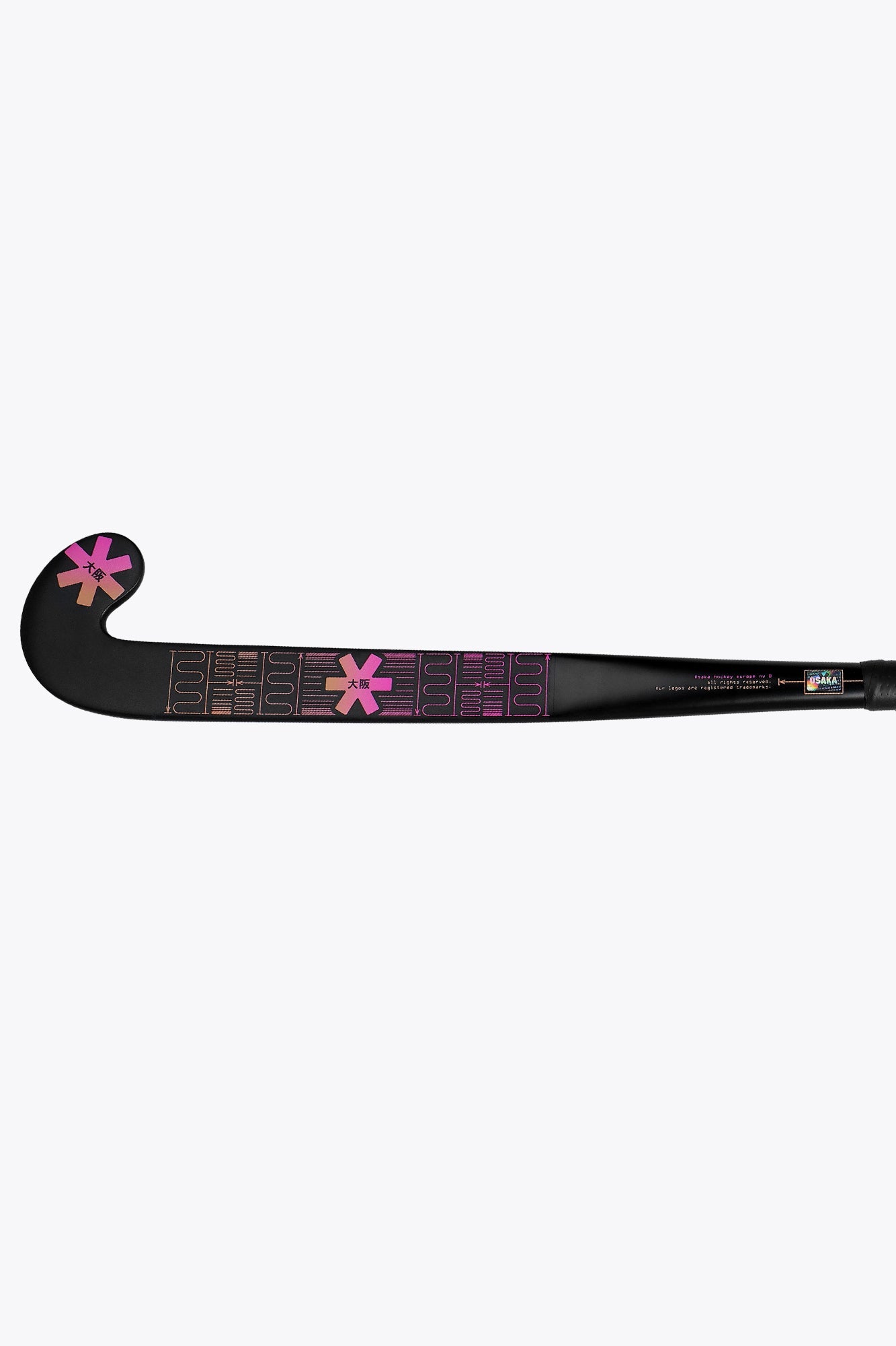 Osaka Field Hockey Stick Mid Bow 10 | Fantastic Pink-True Orange