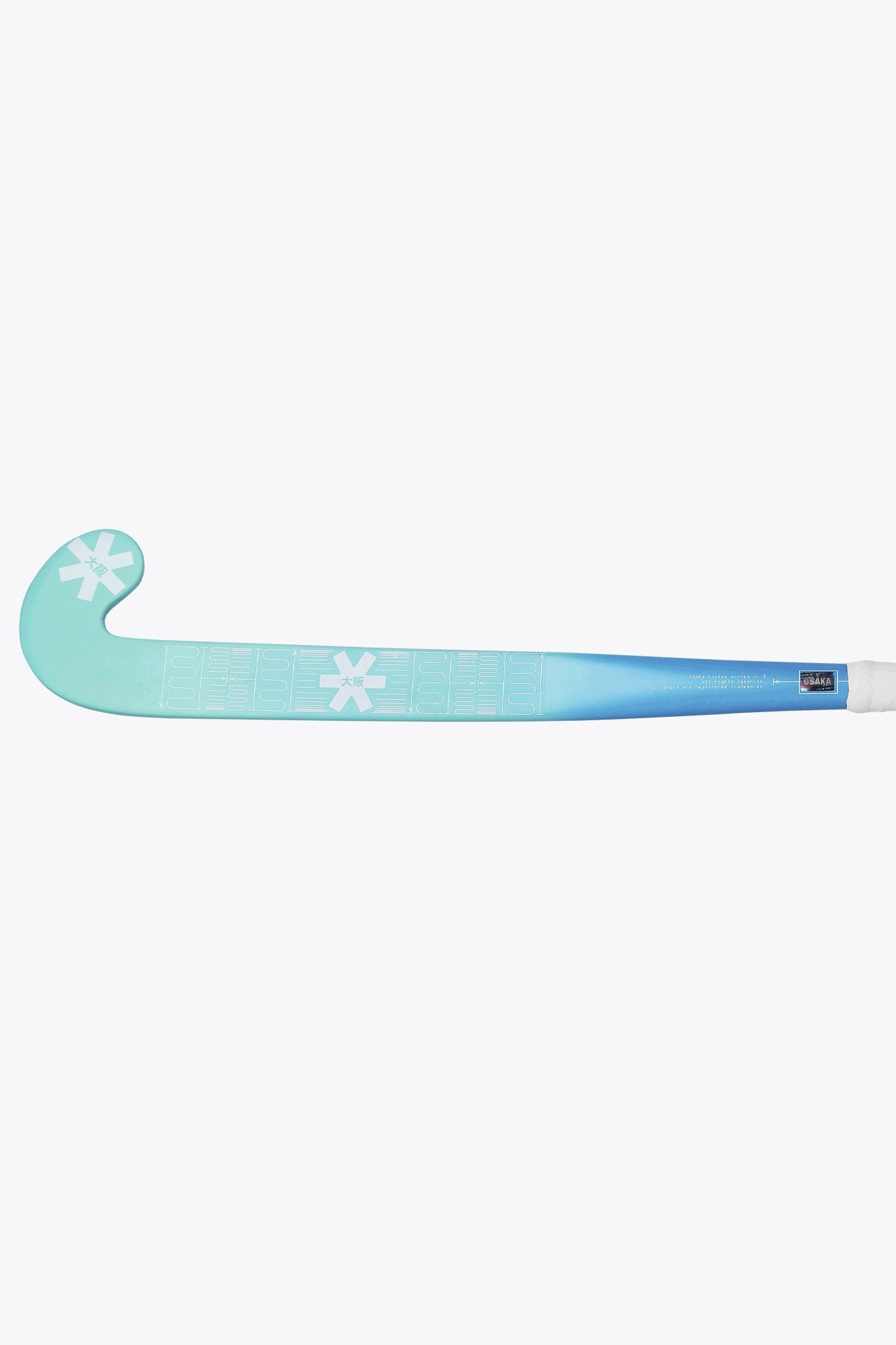 Osaka Field Hockey Stick Mid Bow GF | Electric Blue-Aquatic Awe