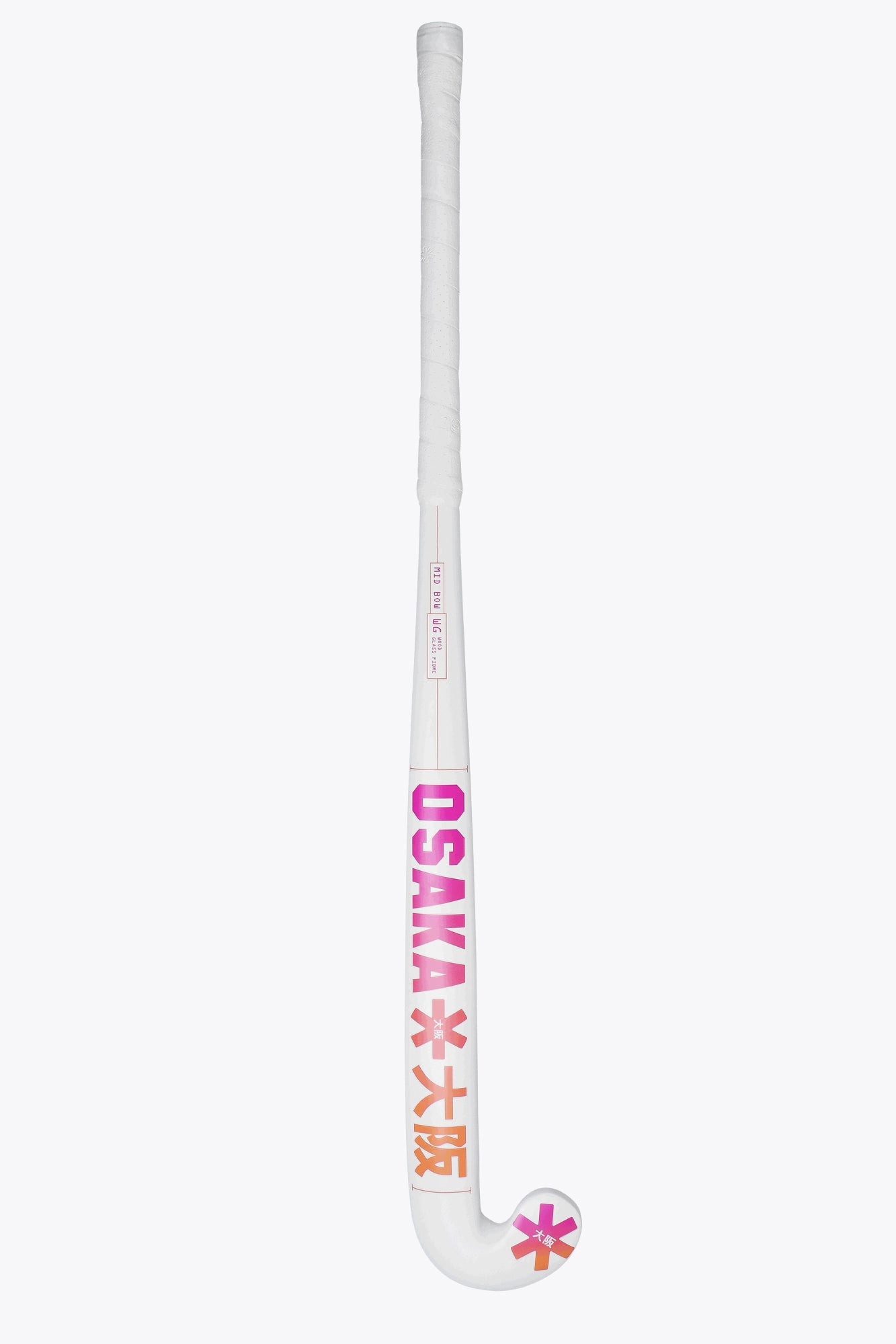 Osaka Field Hockey Stick Mid Bow WG | Fantastic Pink-True Orange