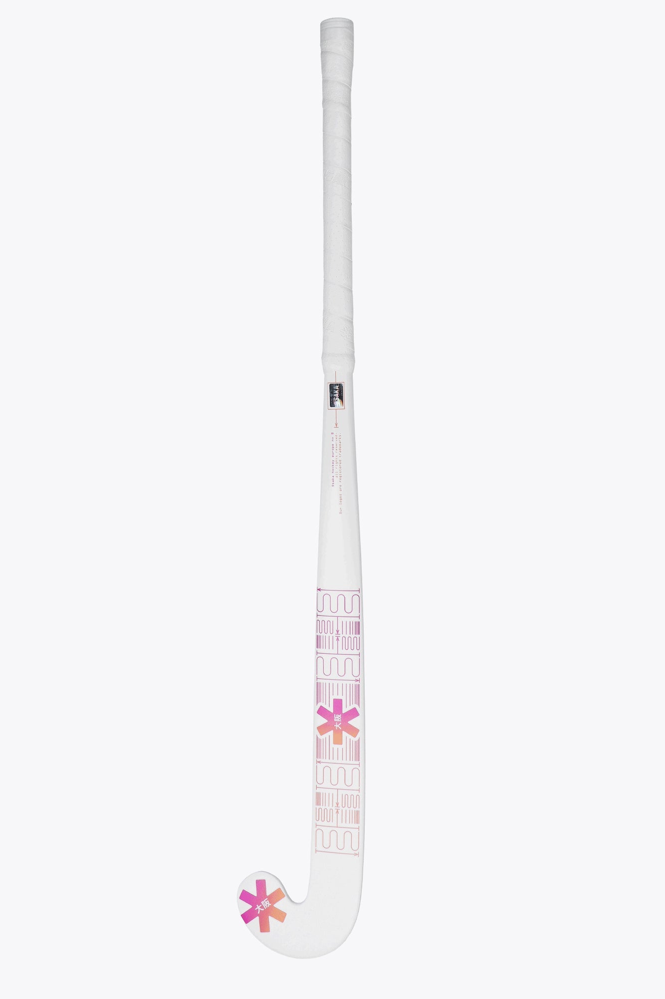 Osaka Field Hockey Stick Mid Bow WG | Fantastic Pink-True Orange