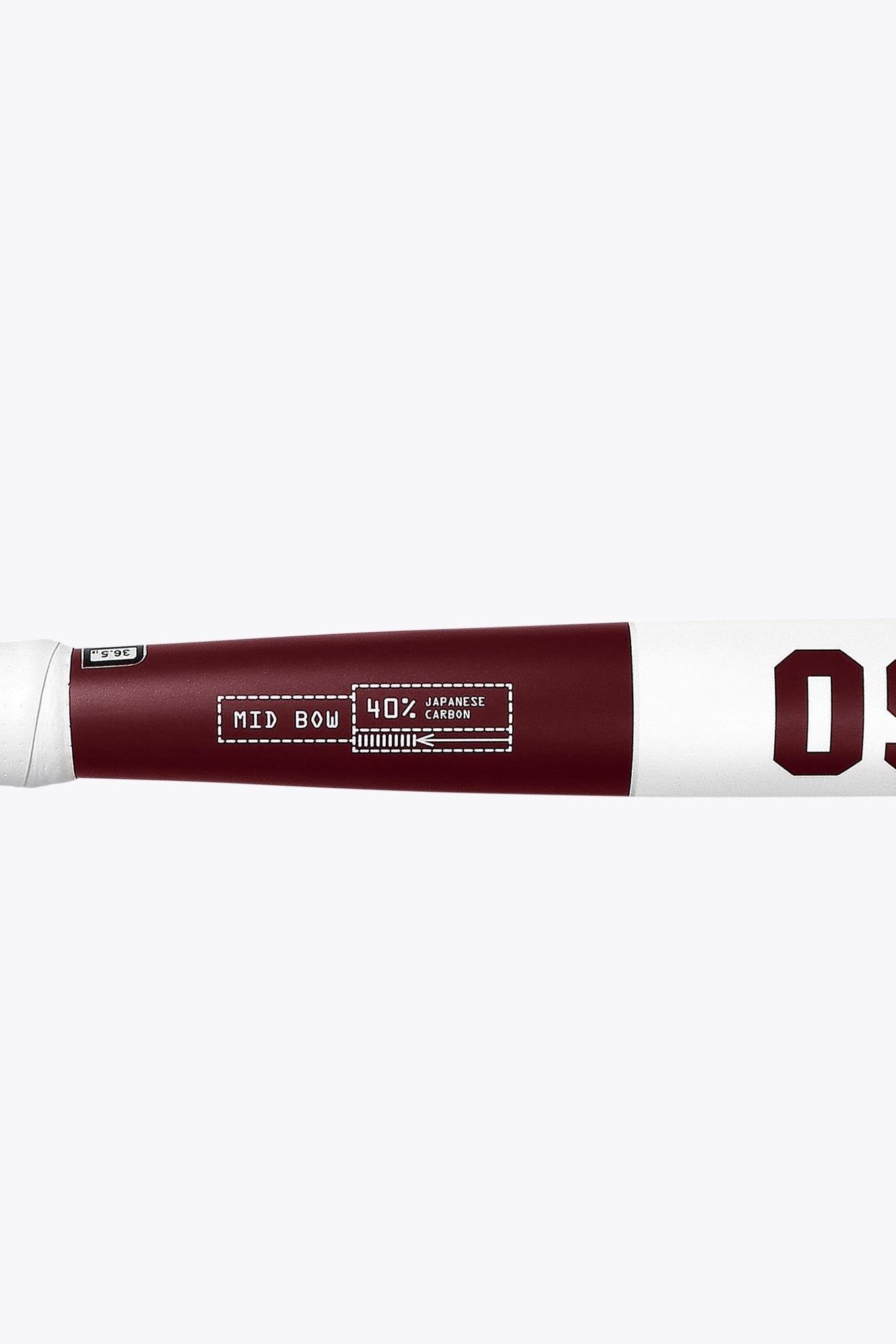 Osaka Field Hockey Stick Mid Bow 40 | Cherry Lacquer