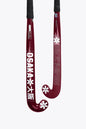 Osaka Field Hockey Stick Mid Bow 85 | Cherry Lacquer