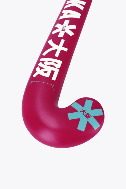 Osaka Field Hockey Stick Mid Bow WD | Raspberry