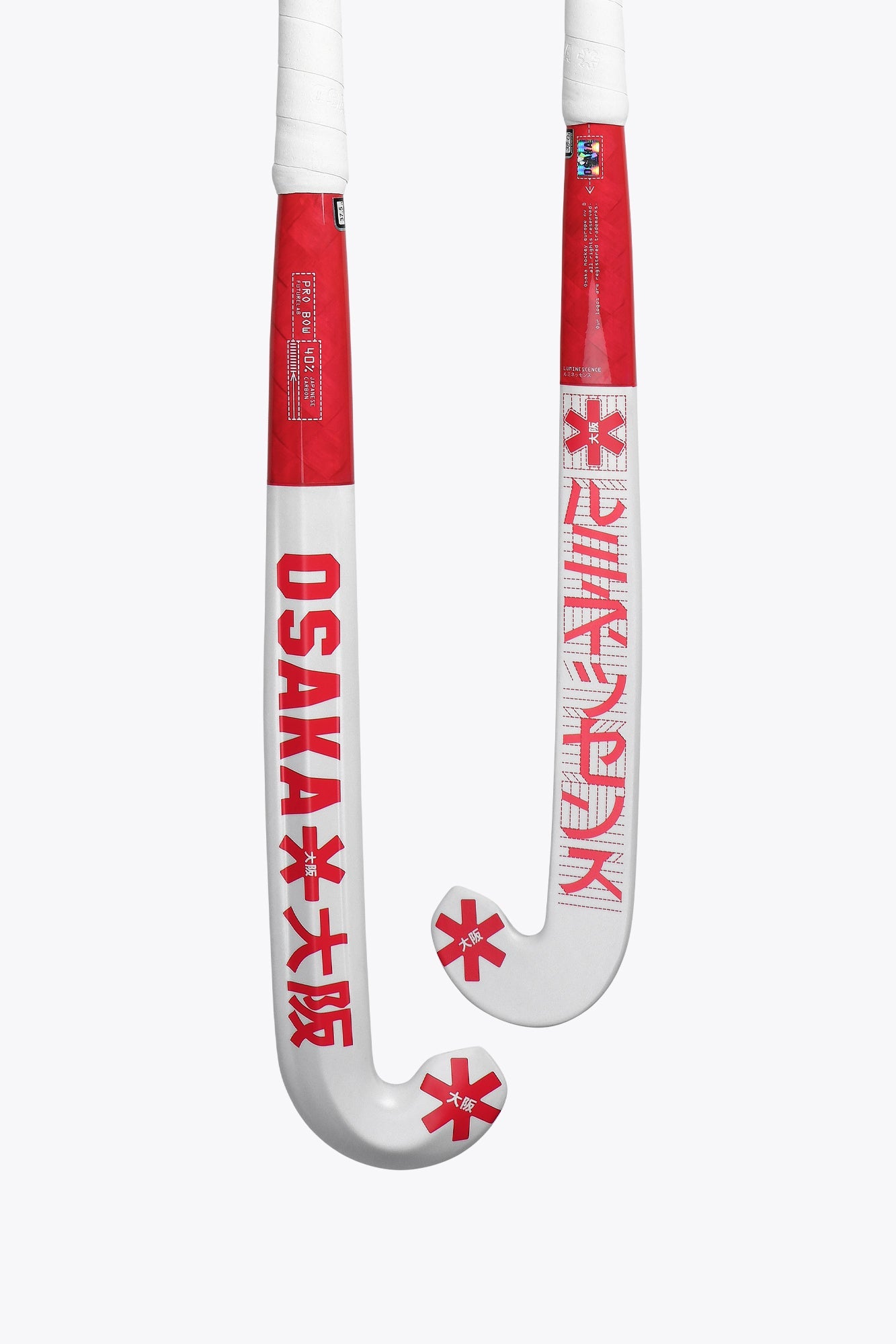Osaka Field Hockey Stick Pro Bow 40 - Futurelab | Neon Flare