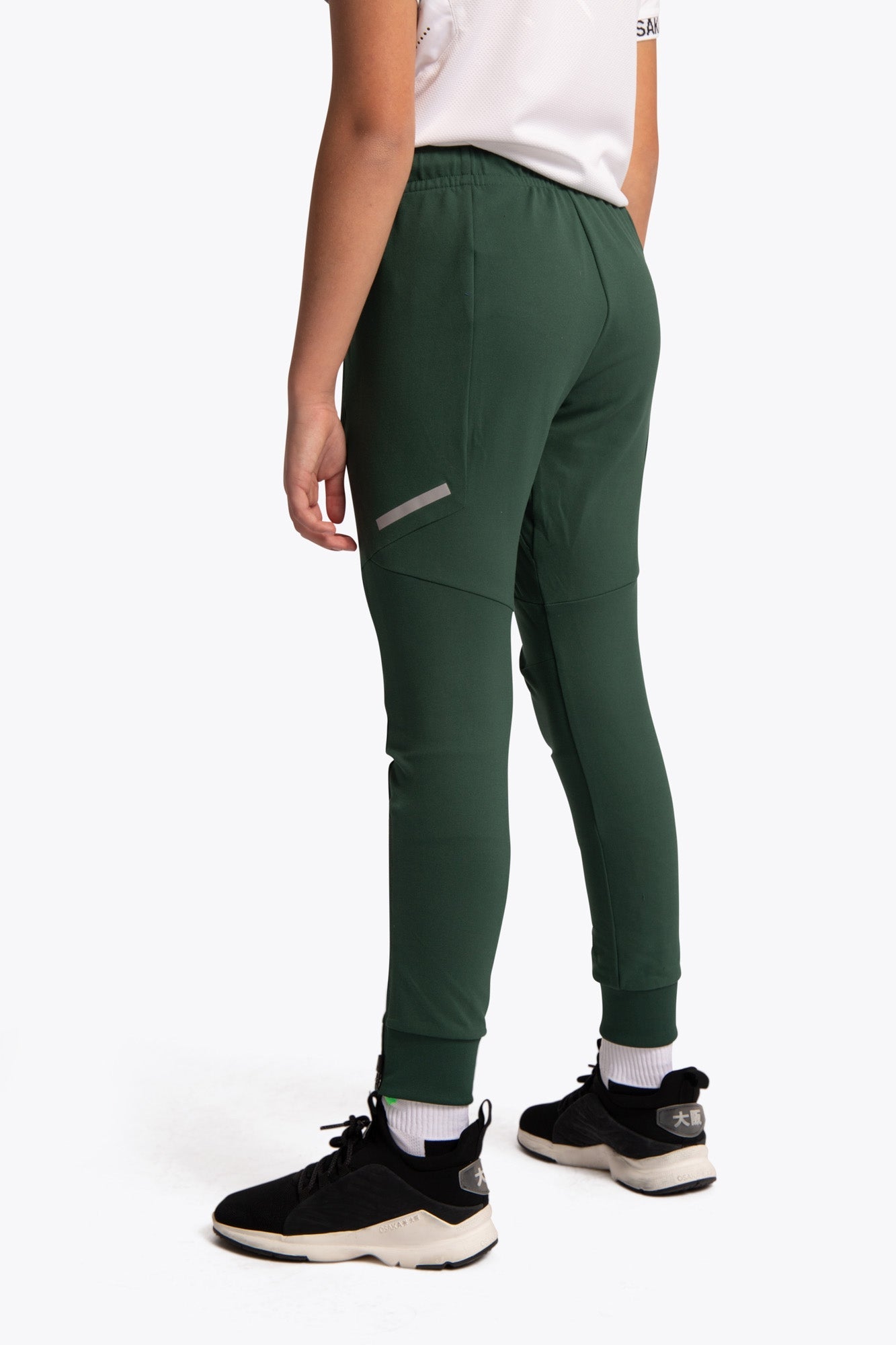 Osaka Kids Track Pants | Dark Green