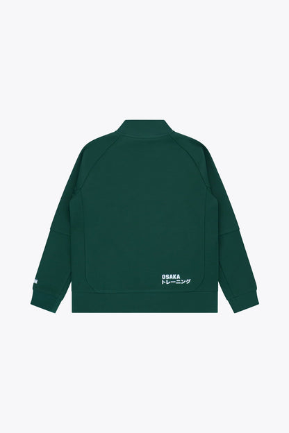 Osaka Kids Track Top | Dark Green