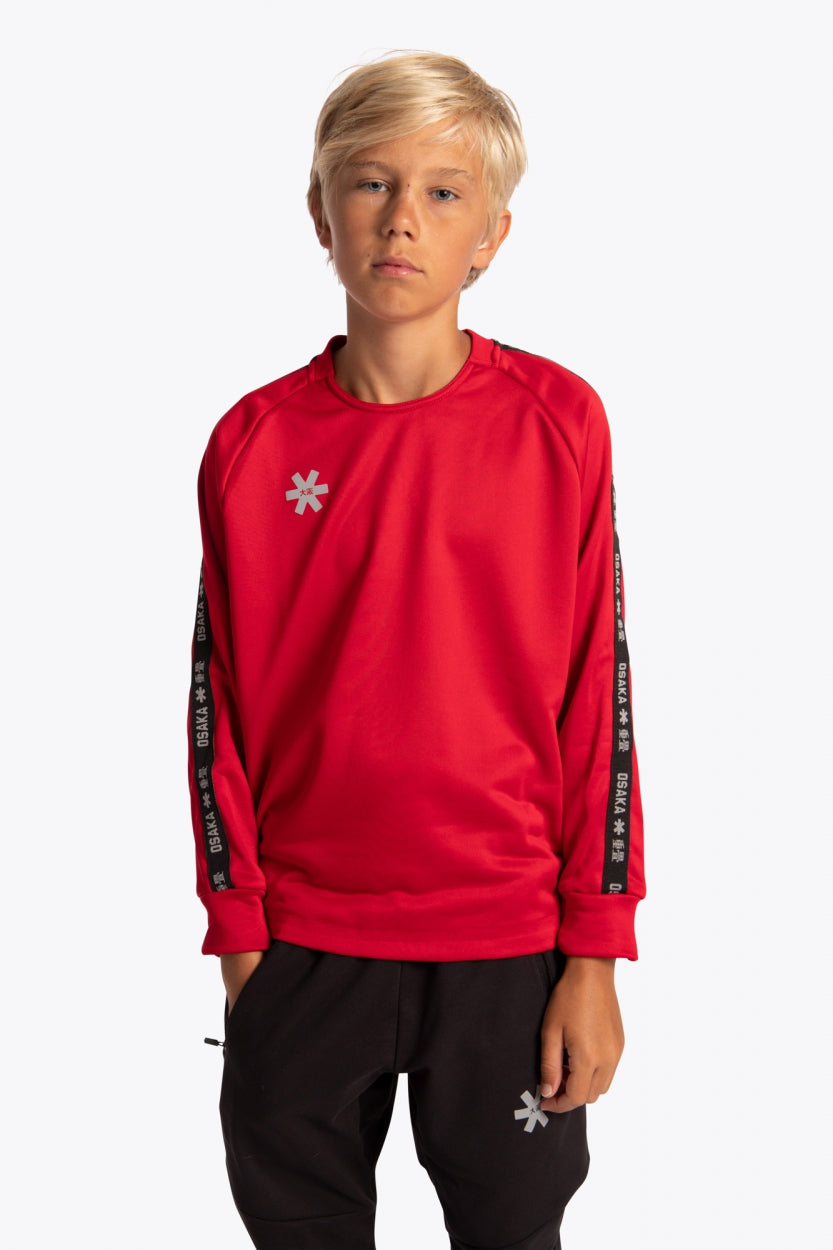 Osaka Kids Training Sweater | Red