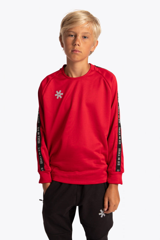 Osaka Kids Training Sweater | Red