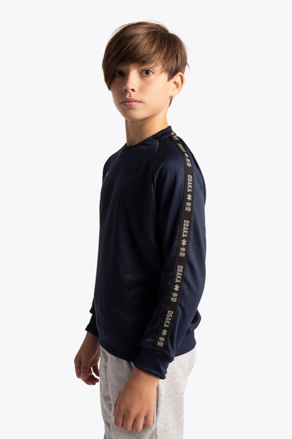 Osaka Kids Training Sweater | Navy