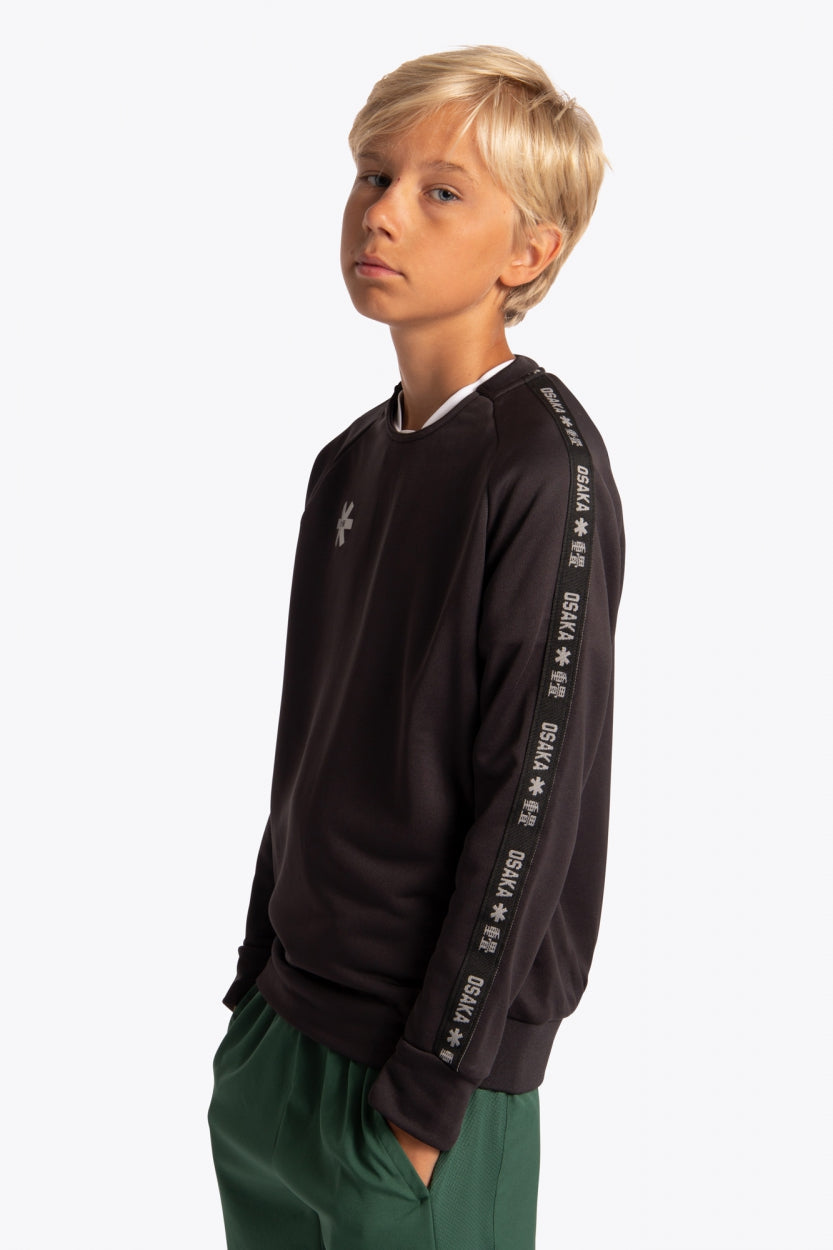 Osaka Kids Training Sweater | Black