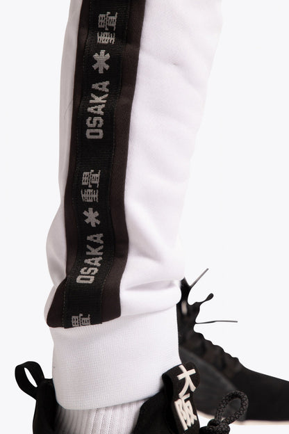 Osaka Kids Training Sweatpants | White