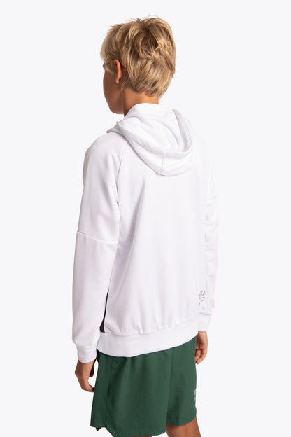 Osaka Kids Training Zip Hoodie | White