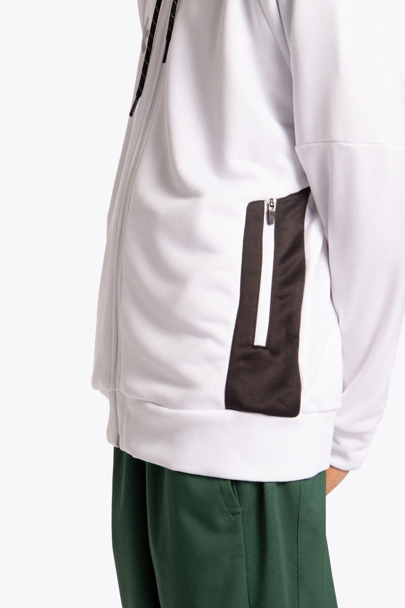Osaka Kids Training Zip Hoodie | White