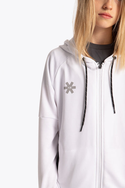 Osaka Kids Training Zip Hoodie | White