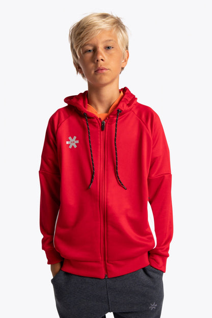 Osaka Kids Training Zip Hoodie | Red
