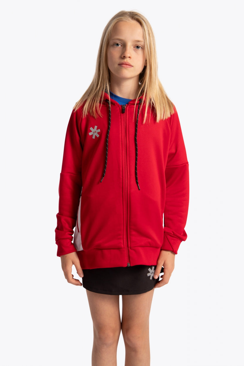 Osaka Kids Training Zip Hoodie | Red