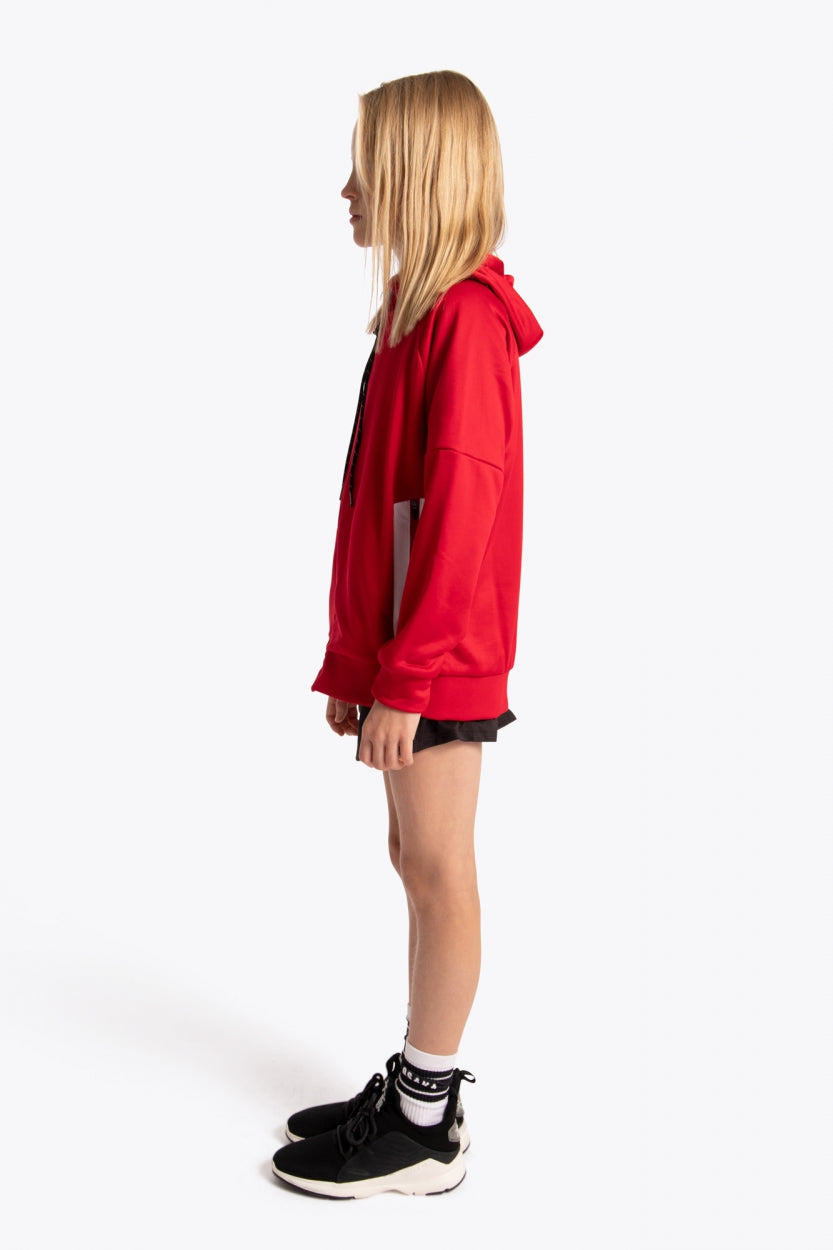Osaka Kids Training Zip Hoodie | Red