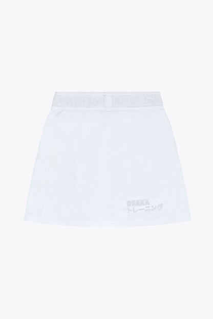 Osaka Kids Training Skort | White