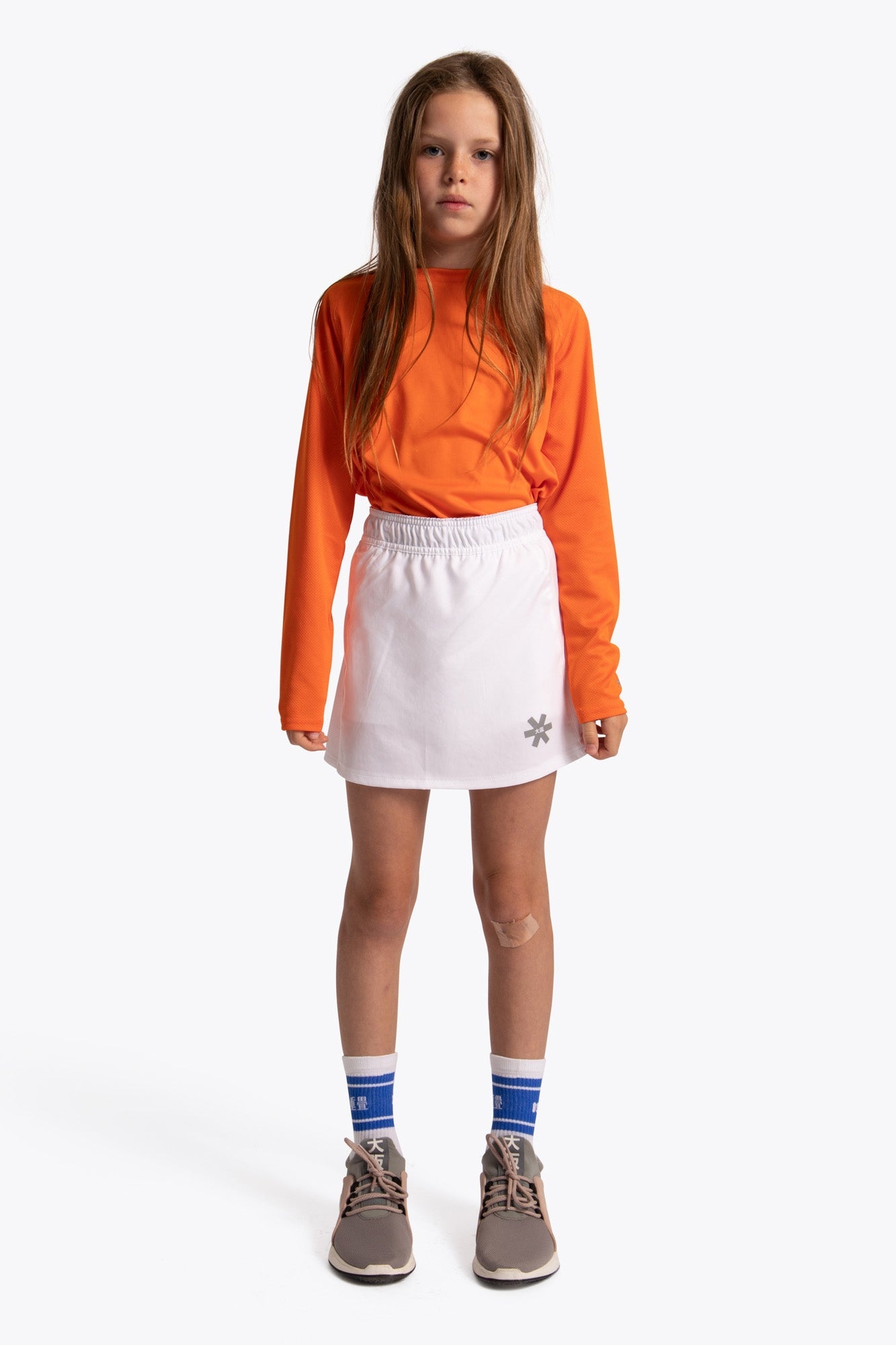 Osaka Kids Training Skort | White