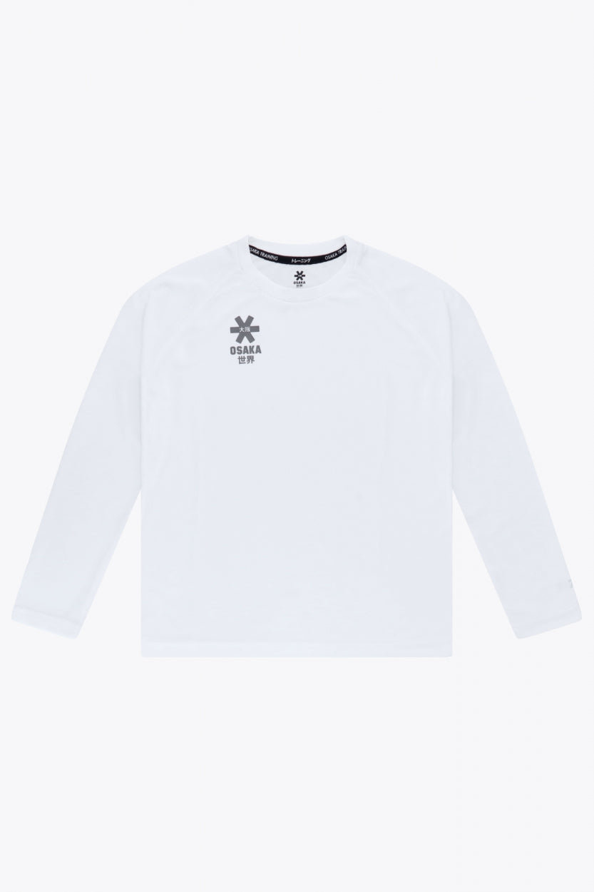 Osaka Kids Training Tee Long Sleeve | White