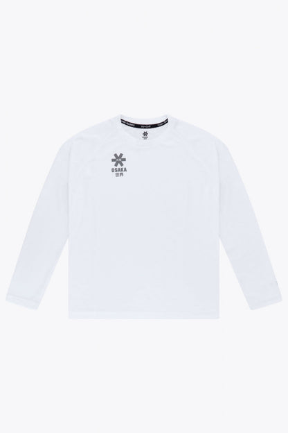 Osaka Kids Training Tee Long Sleeve | White