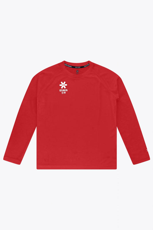 Osaka Kids Training Tee Long Sleeve | Red