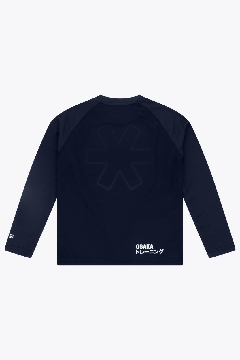 Osaka Kids Training Tee Long Sleeve | Navy