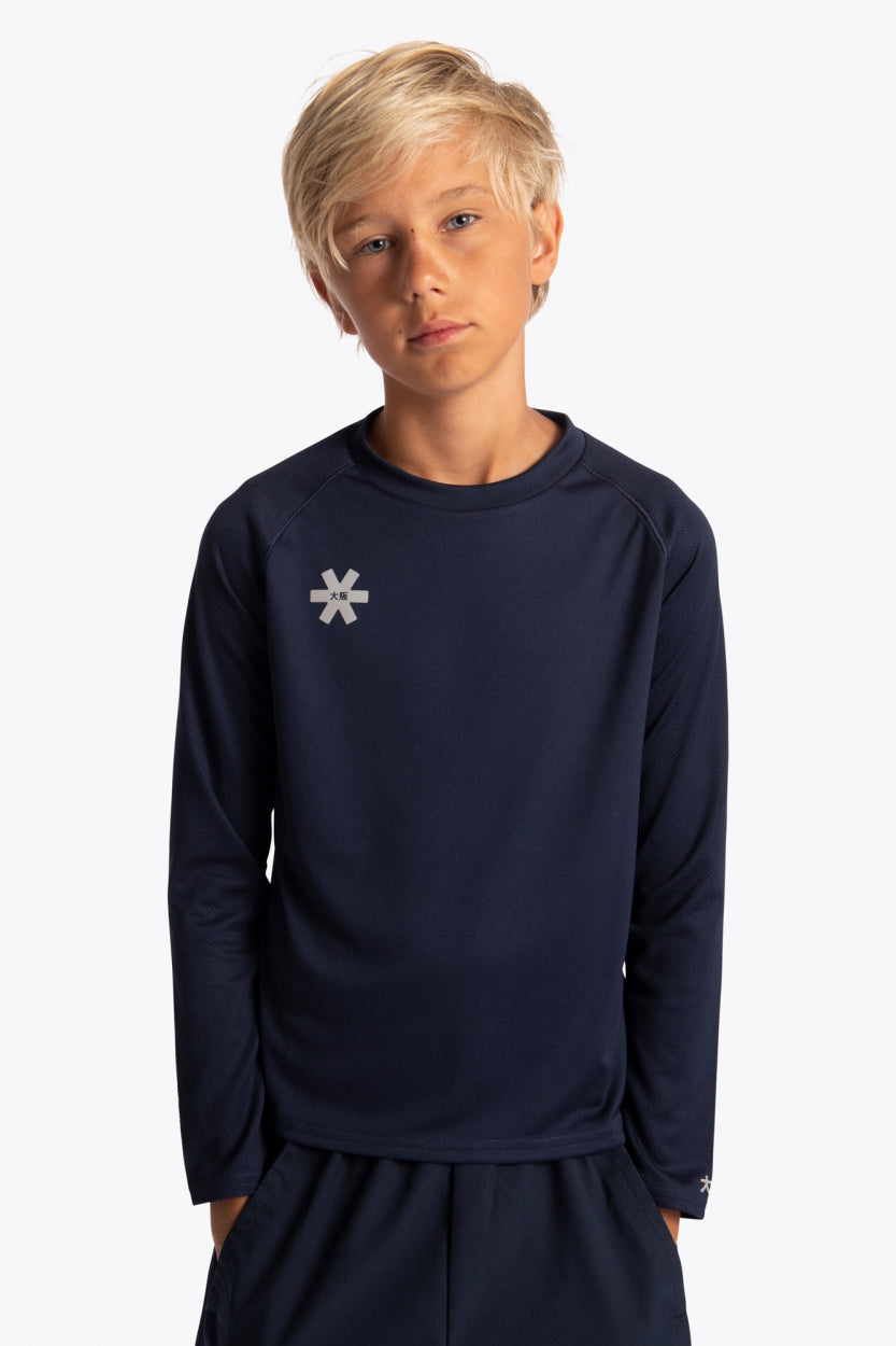 Osaka Kids Training Tee Long Sleeve | Navy