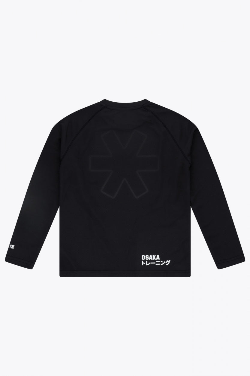Osaka Kids Training Tee Long Sleeve | Black